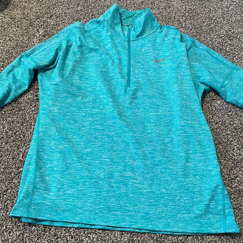 Nike dri fit half zip pullover